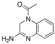 2-Quinoxalinamine,  4-acetyl-3,4-dihydro-  (9CI) Struktur