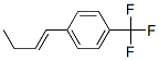 Benzene, 1-(1-butenyl)-4-(trifluoromethyl)- (9CI) Struktur