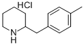 2-(4-METHYL-BENZYL)-PIPERIDINE HYDROCHLORIDE Struktur