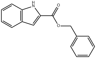 1H-indole-2-carboxylic acid benzyl ester Struktur