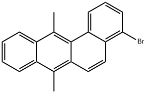 4-bromo-7,12-dimethylbenz(a)anthracene Struktur