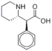 DL-erythro Ritalinic Acid Struktur