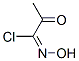 Propanimidoyl chloride, N-hydroxy-2-oxo-, (E)- (9CI) Struktur