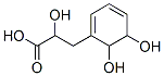 1,3-Cyclohexadiene-1-propanoic acid, alpha,5,6-trihydroxy- (9CI) Struktur