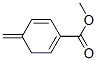 1,5-Cyclohexadiene-1-carboxylicacid,4-methylene-,methylester(9CI) Struktur