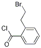 2-(2-broMoethyl)benzoyl chloride Struktur