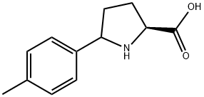 Proline, 5-(4-methylphenyl)- (9CI) Struktur