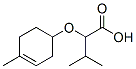 Butanoic acid, 3-methyl-2-[(4-methyl-3-cyclohexen-1-yl)oxy]- (9CI) Struktur