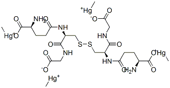 methylmercury glutathione Struktur