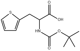 BOC-BETA-(2-THIENYL)-DL-ALA-OH Struktur