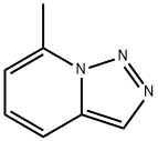 7-METHYL-1,2,3-TRIAZOLO(1,5-A)PYRIDINE Struktur