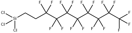 1H,1H,2H,2H-Perfluorodecyltrichlorosilane Struktur