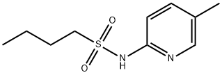 1-Butanesulfonamide,N-(5-methyl-2-pyridinyl)-(9CI) Struktur