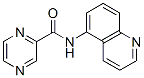 Pyrazinecarboxamide, N-5-quinolinyl- (9CI) Struktur