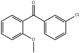 3-CHLORO-2'-METHOXYBENZOPHENONE Struktur