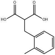 2-(2-METHYLBENZYL)-MALONIC ACID Struktur