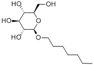 HEPTYL-BETA-D-GLUCOPYRANOSIDE Structure