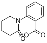 2-(2-oxopiperidin-1-yl)benzoic acid Struktur