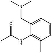 Acetamide, N-[2-[(dimethylamino)methyl]-6-methylphenyl]- (9CI) Struktur