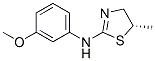 2-Thiazolamine,4,5-dihydro-N-(3-methoxyphenyl)-5-methyl-,(5S)-(9CI) Struktur