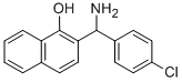 2-[AMINO-(4-CHLORO-PHENYL)-METHYL]-NAPHTHALEN-1-OL Struktur