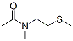 Acetamide, N-methyl-N-[2-(methylthio)ethyl]- (9CI) Struktur