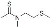 Ethanethioamide, N-methyl-N-[2-(methylthio)ethyl]- (9CI) Struktur