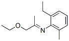 Benzenamine, N-(2-ethoxy-1-methylethylidene)-2-ethyl-6-methyl- (9CI) Struktur