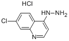 7-CHLORO-4-HYDRAZINOQUINOLINE HYDROCHLORIDE Struktur