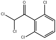 2,2-dichloro-1-(2,6-dichlorophenyl)-1-ethanone Struktur