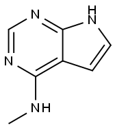 N-METHYL-7H-PYRROLO[2,3-D]PYRIMIDIN-4-AMINE Structure