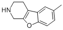 6-METHYL-1,2,3,4-TETRAHYDRO-BENZOFURO[2,3-C]PYRIDINE Struktur