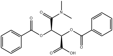 (-)-O,O'-DIBENZOYL-L-TARTARIC ACID MONO(DIMETHYLAMIDE)|(-)-O,O′-二苯甲酰-L-酒石酸單(二甲酰胺)