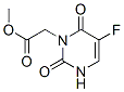 3-Methoxycarbonylmethyl-5-fluorouracil Struktur