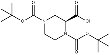 (S)-1,4-N-Diboc-2-piperazine-2-carboxylic acid