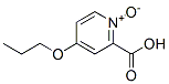 2-Pyridinecarboxylicacid,4-propoxy-,1-oxide(9CI) Struktur