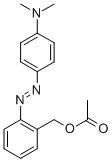 2-((4-(Dimethylamino)phenyl)azo)benzenemethanol, acetate ester Struktur