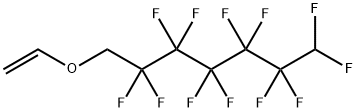 1,1,2,2,3,3,4,4,5,5,6,6-dodecafluoro-7-(vinyloxy)heptane Struktur