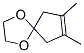 1,4-Dioxaspiro[4.4]non-7-ene,  7,8-dimethyl- Struktur