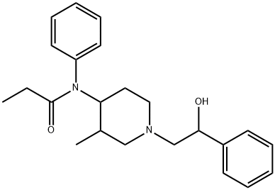 Ohmefentanyl Struktur