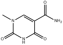 1-METHYL-2,4-DIOXO-1,2,3,4-TETRAHYDROPYRIMIDINE-5-CARBOXAMIDE Struktur