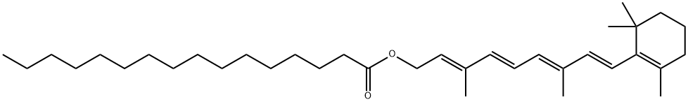 Vitamin A palmitate Structure