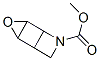 3-Oxa-6-azatricyclo[3.2.0.02,4]heptane-6-carboxylicacid,methylester, Struktur