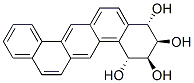 1,2,3,4-Tetrahydrodibenz(a,h)anthracene-1,2,3,4-tetrol (1alpha,2beta,3 beta,4alpha)- Struktur