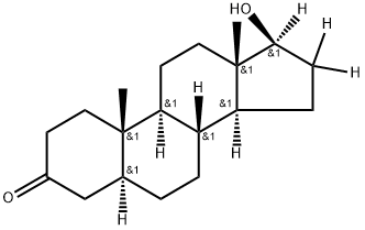 5Α-アンドロスタン-17Β-オール-3-オン-16,16,17-D3