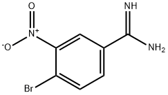 BENZENECARBOXIMIDAMIDE,4-BROMO-3-NITRO- Struktur