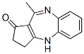 Benzo[b]cyclopenta[e][1,4]diazepin-1(2H)-one, 3,4-dihydro-10-methyl- (9CI) Struktur