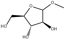 METHYL-D-ARABINOFURANOSIDE Struktur