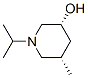 3-Piperidinol,5-methyl-1-(1-methylethyl)-,cis-(9CI) Struktur