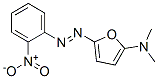 2-Furanamine,  N,N-dimethyl-5-[(2-nitrophenyl)azo]-  (9CI) Struktur